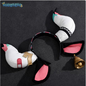 Shusheng-R Game Varesa Genshin Impact Cosplay Costume Strapless skirt top tail mask prop wig Halloween sweet uniform Woman New set XS-XXL