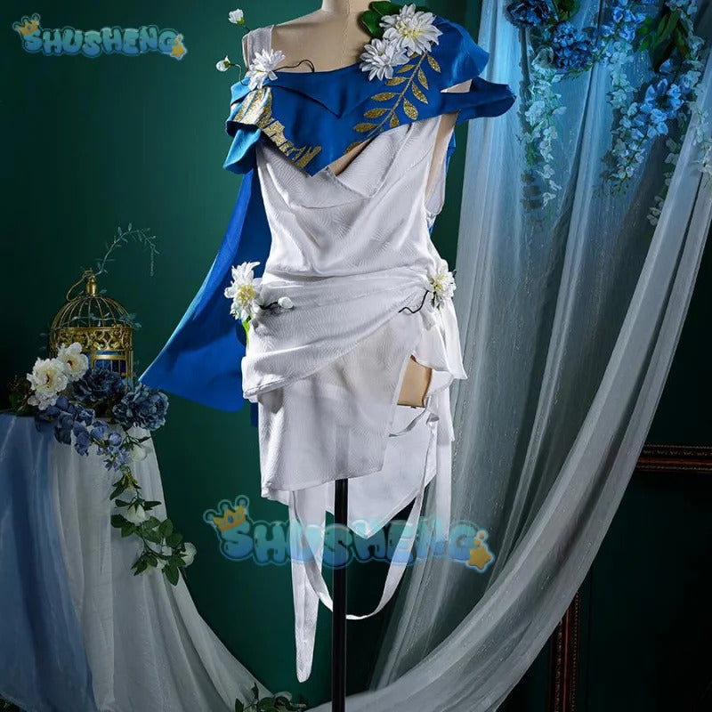 Shusheng Identity V Emir Patient-Shadow In The Lake Long Night QiZhen Fashion Gaume Suit Cosplay Costume Halloween Party Outfit