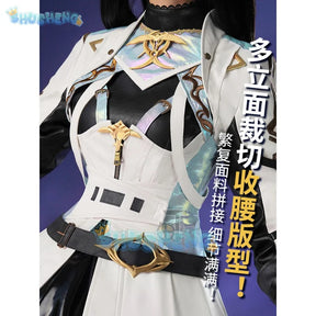 Love and Deepspace Heroine Xiguangxinglv Cosplay Costume Combats Uniform Dress Women Halloween Party Daily Outfit Game