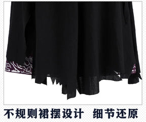 Shusheng-R Elden Ring Recluse NIGHTREIGN Full Set Dress Uniform Props Accessories Women Halloween Carnival Party