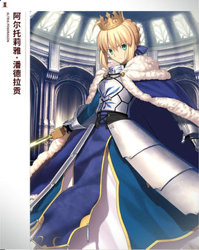 Saber Cosplay Costume Game Fate/Stay Night Cosplay DUDU-SR Artoria Pendragon Saber Women Costume Armor Arutoria Halloween FGO