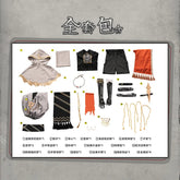 Shusheng-R Identity Ⅴ Mercenary Naib Subedar Cosplay Costume Uniform Halloween Carnival Party Christmas Play Role Clothes Clothing