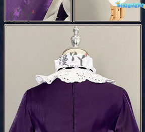 Game Reverse:1999 Tuesday Christine Cosplay Costume St. Pavlov Foundation Deep Purple Maid Dress Woman Sexy Cute Party Suit