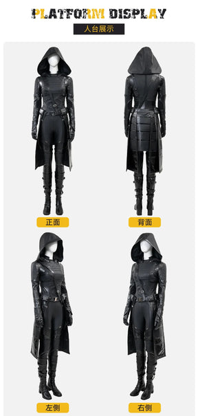 Thunderbolts Ghost Cosplay Costume Uniform Halloween Carnival Party Christmas Play Role Clothes Clothing for Women