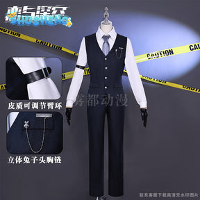 Love and deepspace Xavier Cosplay Costume Adult Carnival Uniform Anime Halloween Party Costumes Masquerade Men Game