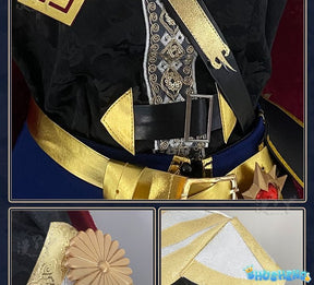 Identity V Frederick Kreiburg Cosplay Costume Composer Dragon Hunter Uniform Suit Halloween Costumes