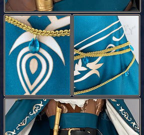Game Identity Ⅴ Luchino Diruse Professor Cosplay Costume Poet New Skin Fashionable Uniform Man Halloween Party Suit