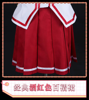 Charlotte Nao Tomori Nao Cosplay Anime Costume Wig Women JK School Uniform Outfit Charlotte Cos Wig Halloween Party Sailor Suit