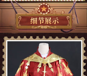 Anime Identity V Victor Grantz Postman Initial Skin Gorgeous Uniform Cosplay Costume Halloween Party Outfit