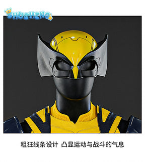 New Movie Wolverine Cosplay Costume Jumpsuit Vest Gloves Belt Wolf Steel Claw For Men Custom Made