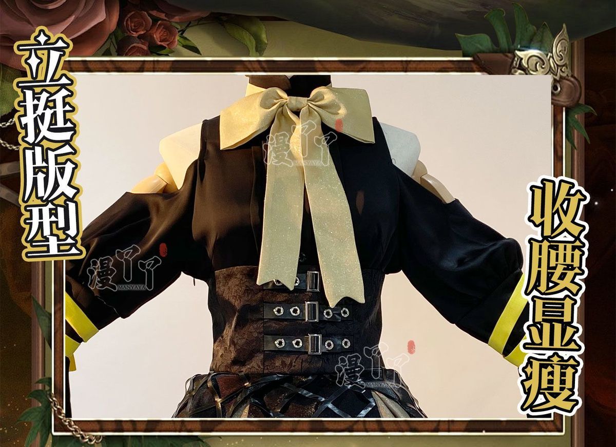 Kagaminee Rin x Rascal Collab Witchh Gothicc Halloween Cosplay Costume