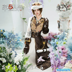 Identity V Melly Plinius Entomologist The Flower Of The Wilderness QiZhen Fashion Game Suit Cosplay Costume Halloween