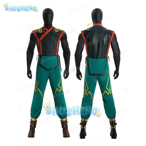 ‌Iron Fist‌‌Lin Lie‌ Cosplay Costume Uniform Halloween Carnival Party Christmas Play Role Clothes Clothing for Men