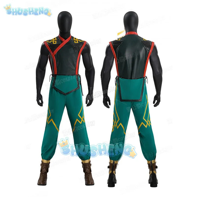 ‌Iron Fist‌‌Lin Lie‌ Cosplay Costume Uniform Halloween Carnival Party Christmas Play Role Clothes Clothing for Men