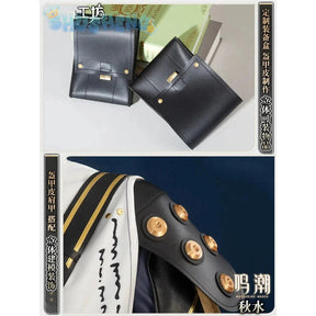 Wuthering Waves Aalto Intelligence Merchant Cosplay Costume Fashionable Handsome Accessories Props Halloween Party Men Uniform