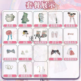 Dolia Cosplay Costume Game Honor of Kings Doria Costume Uniform Dress Headgear Set Duo Liya Role Play Clothing Women Dress