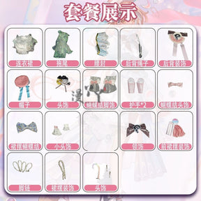 Dolia Cosplay Costume Game Honor of Kings Doria Costume Uniform Dress Headgear Set Duo Liya Role Play Clothing Women Dress