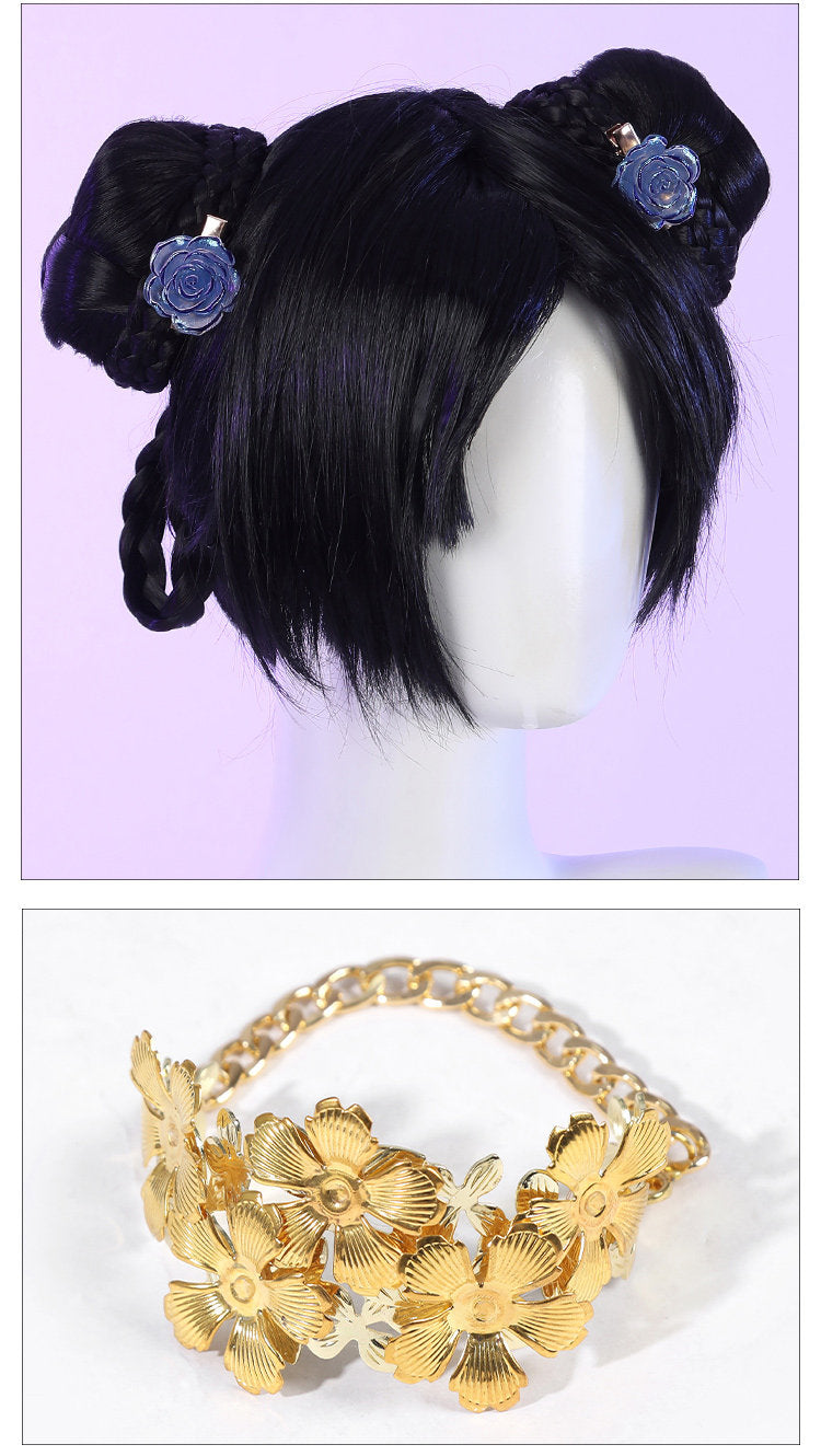 Shusheng-R Street Fighter 6 Chun-Li Cosplay Costume Sexy Swimsuit Props Accessories Women Halloween Carnival Party