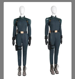 New Yelena Belova Cosplay Costume Jumpsuits Gloves Belt Combats Suit For Women Halloween Party Outfits Custom Made