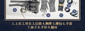Game Arknights Irene Cosplay Costume Navy Jk Uniform Halloween Carnival Party Play Role Clothes Clothing COSFun