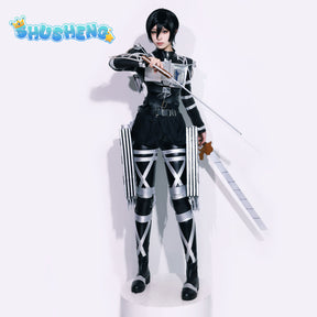 Mikasa Levi Cosplay Costume Cosplay Costume Final Season Titan Jean Levi Mikasa Ackerman Armin Connie Hange Eren Combat Suit