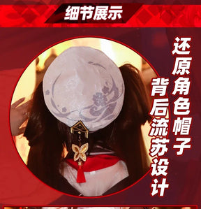 Genshin Impact Hutao Lantern Festival Cosplay Costume Uniform Halloween Carnival Party Christmas Play Role Clothes Clothing