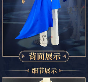 Prisoner Luca Balsa Cosplay Game Identity V Luca Costume Trench Uniform Suit Party Role Play Clothing Suit