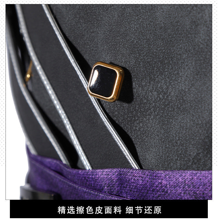 Shusheng-R Clair Obscur:Expedition 33 Verso Cosplay Costume Halloween Men's Fantasy Uniform Coat Props Shoes Accessories Set