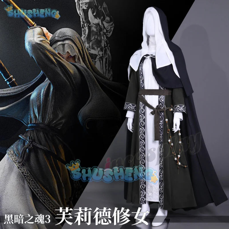 Game Dark Souls Ⅲ Sister Friede Cosplay Costume Uniform Halloween Carnival Party Christmas Play Role Clothes Clothing