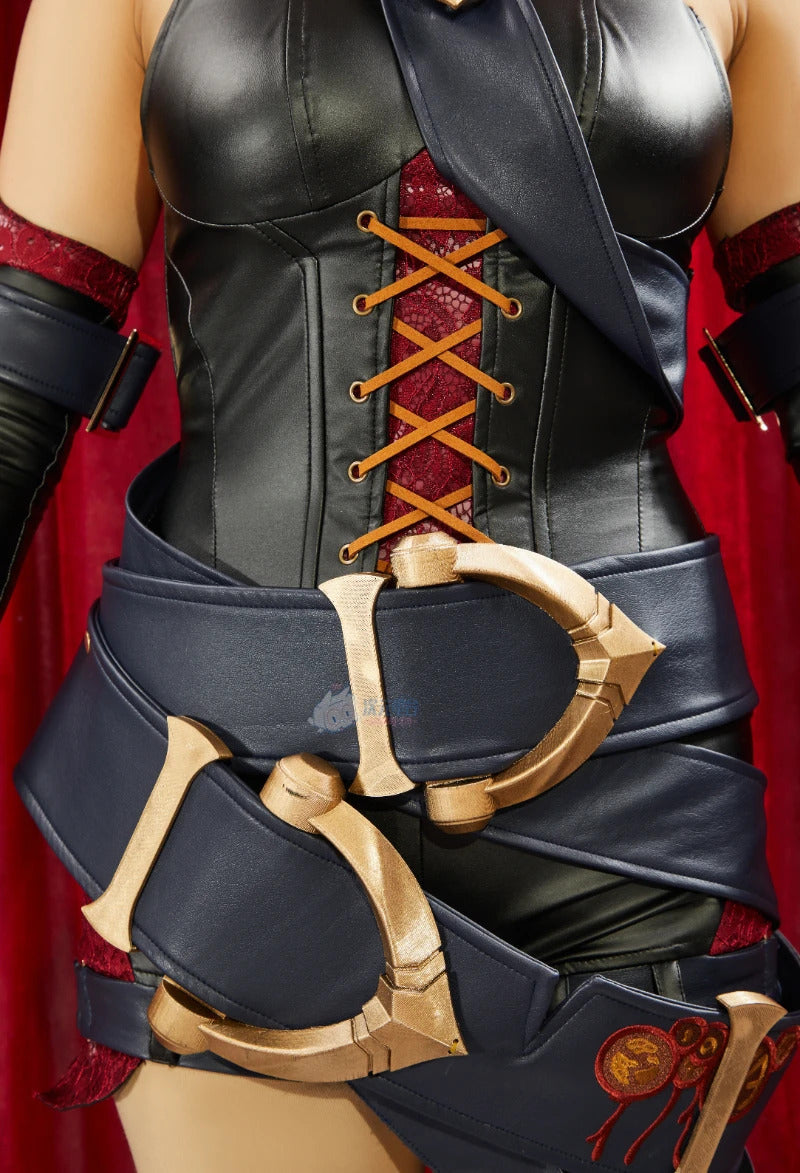 Briar Game LOL Cosplay the Restrained Hunger Costume Sexy jumpsuit leather suit party carnival high-quality Woman uniform outfit