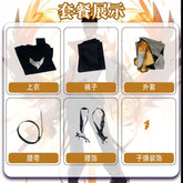 Game Valorant Phoenix Cosplay Costume Halloween Carnival Party Outfit