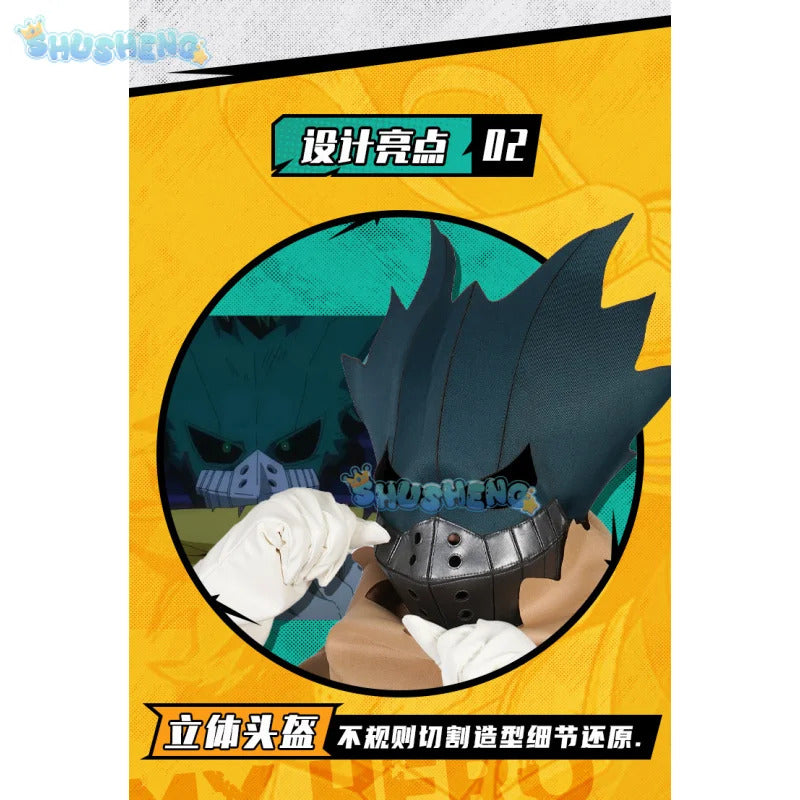 Latest styles My Hero Izuku Academy Midoriya Cosplay Costume Hero Academy Deku Batting Suit Green Men Uniforms set XS-XXL