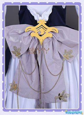 Azur Lane Cheshire Cosplay Lolita Maid Dress Game Anime Suit for Women Halloween Carnival Roleplay Clothing COSFun