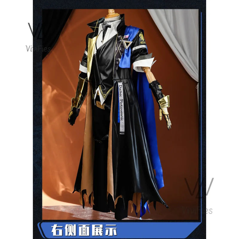 Młynar Nearl Cosplay Costume Arknights Game Suit Mlynar Uniform Halloween Carnival Party Outfit Men XS-3XL New