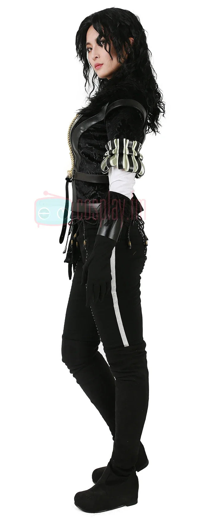 Game Witcher 3 Wild Hunt Cosplay Yennefer of Vengerberg Costume Halloween party fashion leather jacket vest gloves pants suit