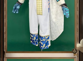Shusheng-N Game Identity Ⅴ Naib Subedar Mercenary Cosplay Costume Halloween New Fashion Coat Pants Props Wig Men Women Uniform Set S-XXL