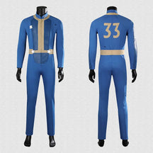 Hot Game Fallout Season 1 Overseer Hank Cosplay Costume Adult Mens Bodysuit Suits Halloween Carnival Costume