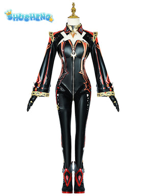 Genshin Impact Mavuika Cosplay Costume Uniform Game Suit Sexy Lovely Halloween Party Role Play Outfit Women