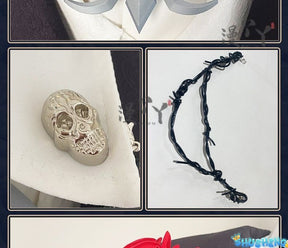 Prisoner/Luca Balsa Cosplay Game Identity V Costume The Official Halloween Concert Daily Outfit Party Role Play Clothing