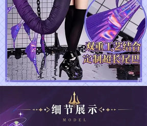 Arknights Necrass Eblana Cosplay Costume Uniform Halloween Carnival Party Christmas Play Role Clothes Clothing