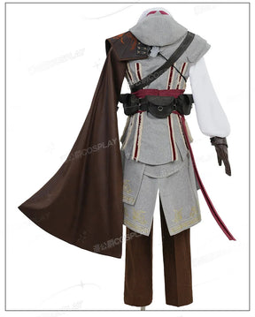 Shusheng-R Assassin's Creed 2 Ezio Auditore Full Set Uniform Cosplay Costume