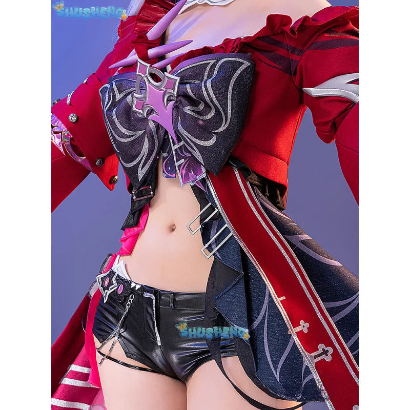 Thelema Cosplay Game Honkai Impact 3 Costume Sweet Elegant Uniform Dress Full Set Halloween Party Role Play Clothing New