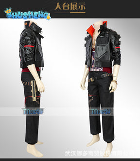 Cyber and Punk 2077 coswear PS4 mercenary Jack same cosplay clothing