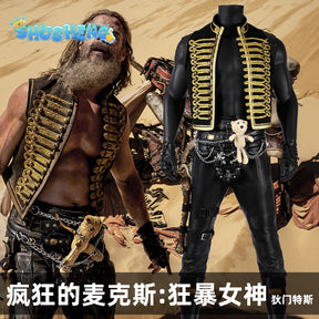 Dementus Cosplay Costume Furiosa Fantasia Mad Disguise Max Halloween Carnival Party Clothes