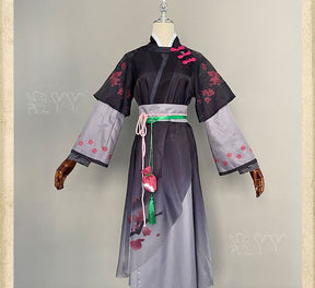 Wu Chang White Guard & Black Guard Cosplay Costume Game Identity V Peach Faced Scholar Cosplay Suit Party Clothing Halloween Carnival Uniforms