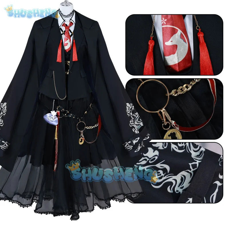 Game Arknights Vulpisfoglia Cosplay Uniform Halloween Carnival Party Christmas Play Role Clothes Clothing for Women Shusheng