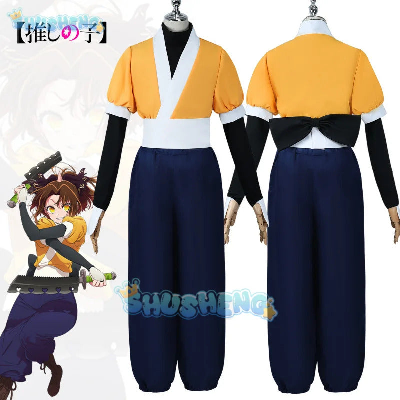 Kana Arima Cosplay Costume Wig Anime Oshi No Ko Tokyo Blade Stage Play Tsurugi Uniform B-Komachi Season 2 Halloween Party Women