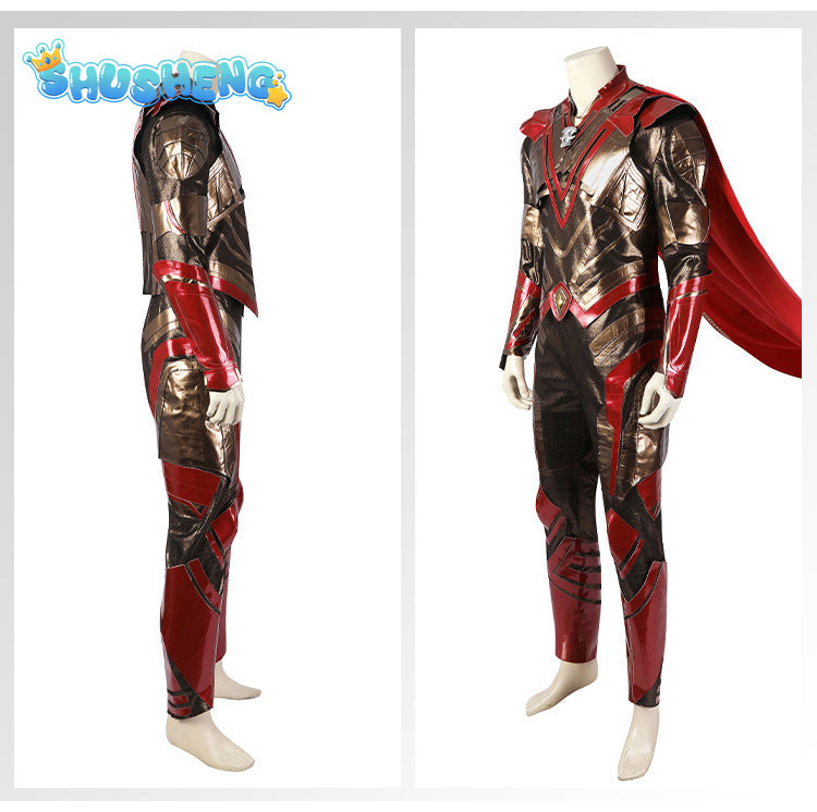 Adam Warlock Cosplay Jumpsuit Cloak Men Costume Movie Guardians 3 Nebula Women Shirt Superhero Roleplay Fantasia Halloween Party