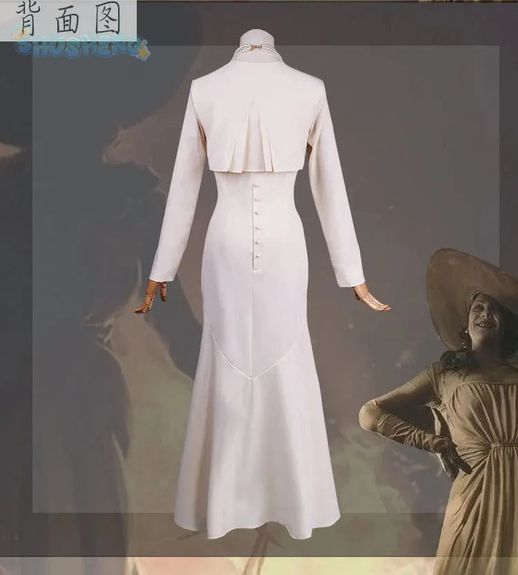 Halloween party Lady dimitrscu cosplay costume chamelain Alcina biohazce Comtesse sexy cosplay Lady Vampire Shusheng