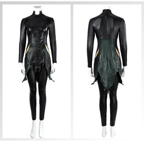 Game Baldur's Gate 3 Minthara Cosplay Costume Women Leathe Battle Suit with Accessories Halloween Carnival Party Outfits